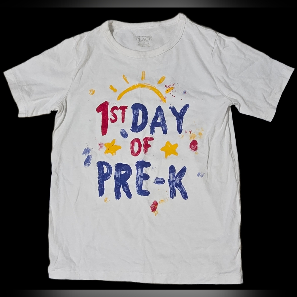 5T Children's Place "1st Day of Pre-K" Graphic Tee